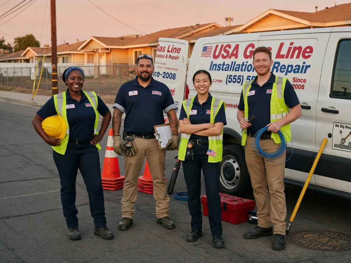 Gas Line Installation company in Shingletown, CA